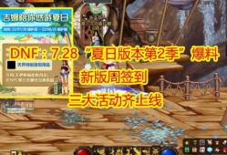 dnf夏日版本爆料最新,炫酷技能、神秘副本，尽享夏日冒险之旅